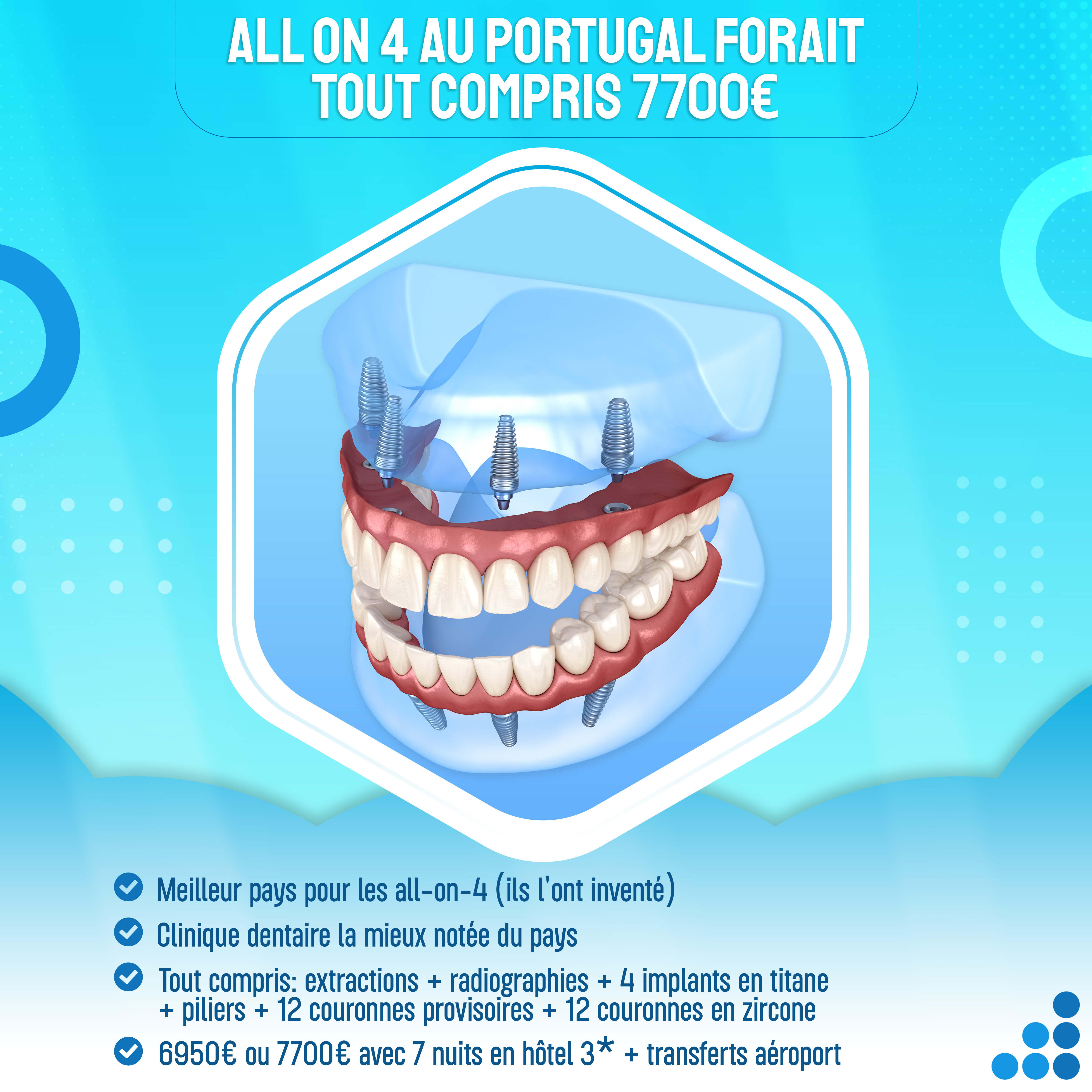 Guide implants dentaires 2026 : FAQ, prix et destinations